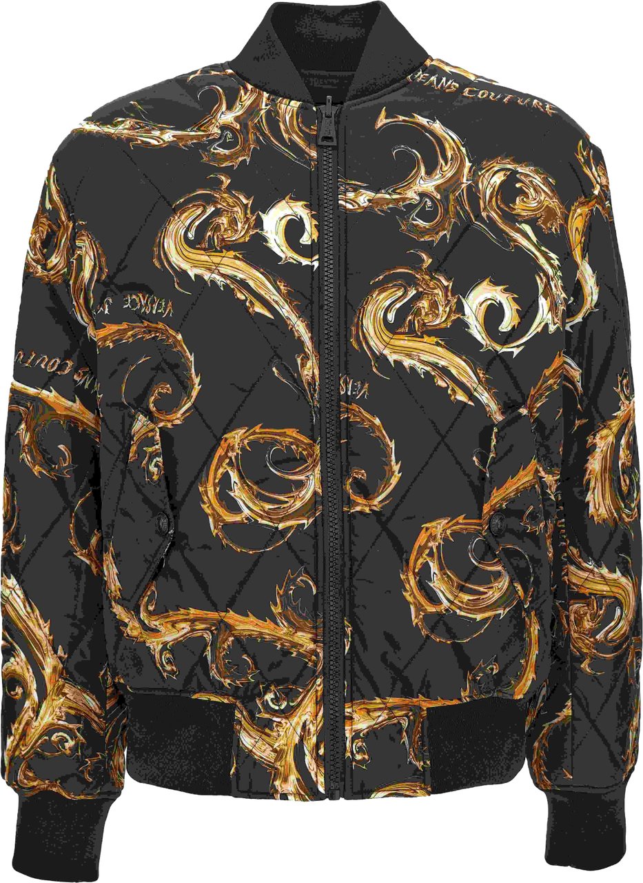 Versace Jeans Couture Coats Black Zwart