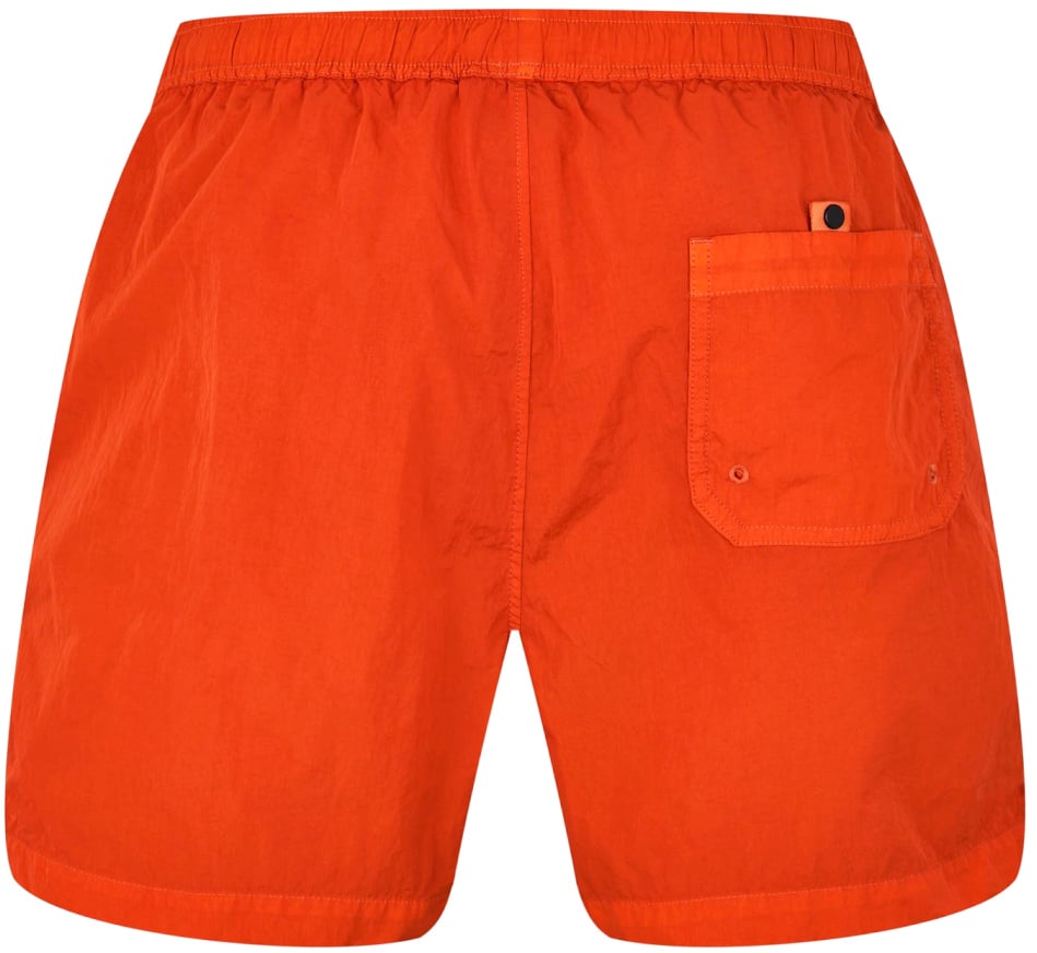 CP Company Eco-chrome R Logo Swim Shorts Oranje