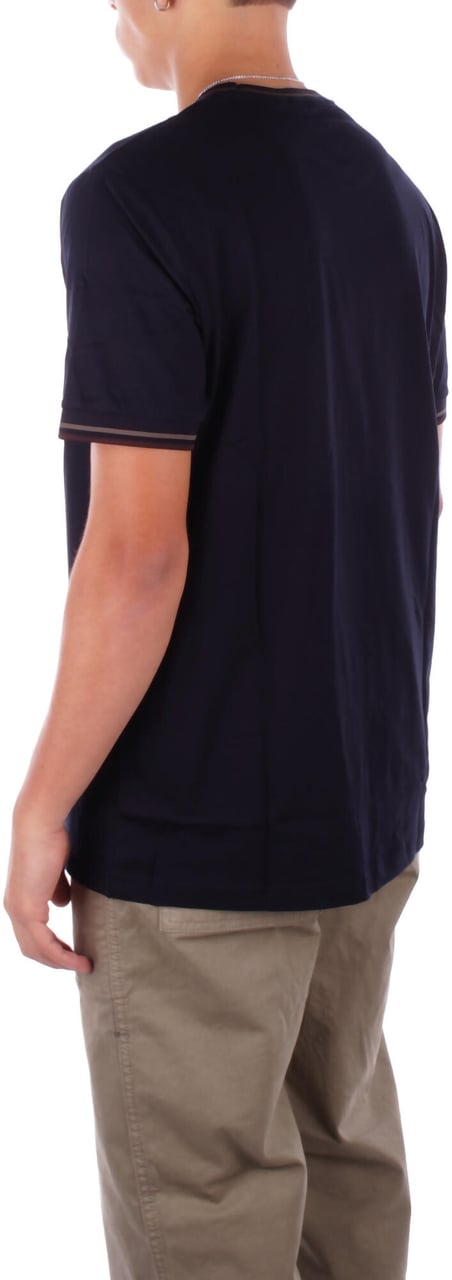Fred Perry T-Shirts And Polos Navy Green Divers