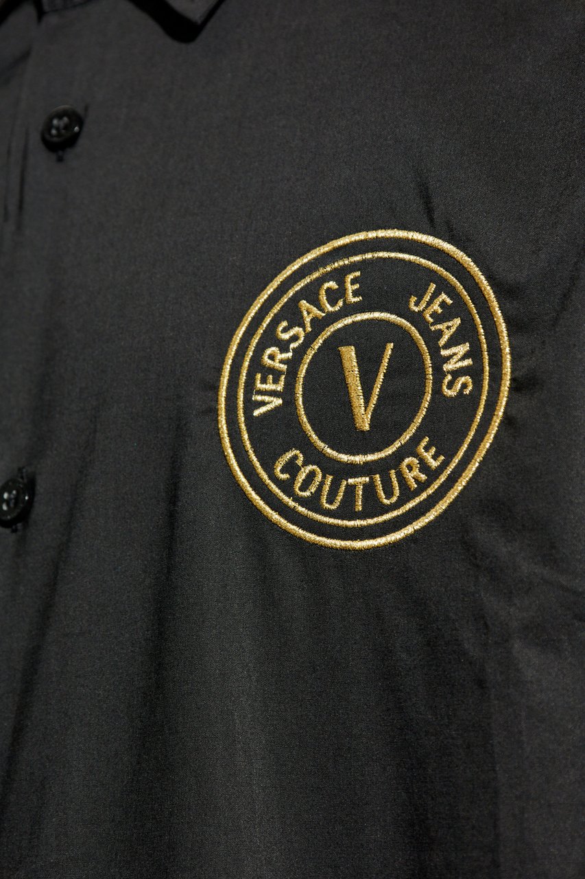 Versace Jeans Couture Heren Overhemd Zwart