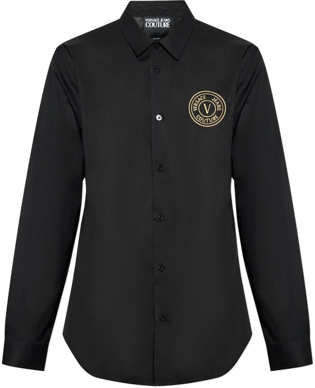 Versace Jeans Couture Heren Overhemd Zwart