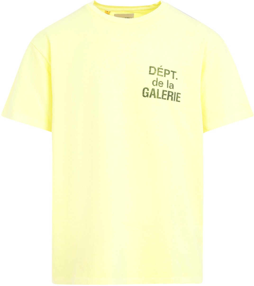 GALLERY DEPT Gallery Dept. French Tee (Flo Yellow) Geel