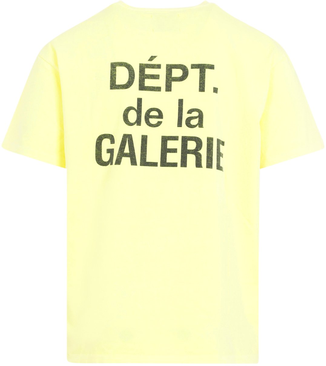 GALLERY DEPT Gallery Dept. French Tee (Flo Yellow) Geel