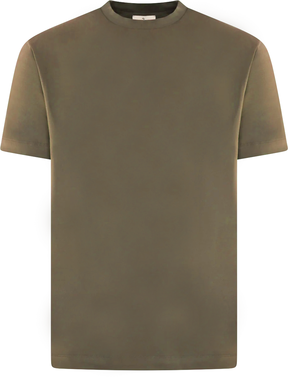 Valenza Heren Interlock Supima T-Shirt Groen