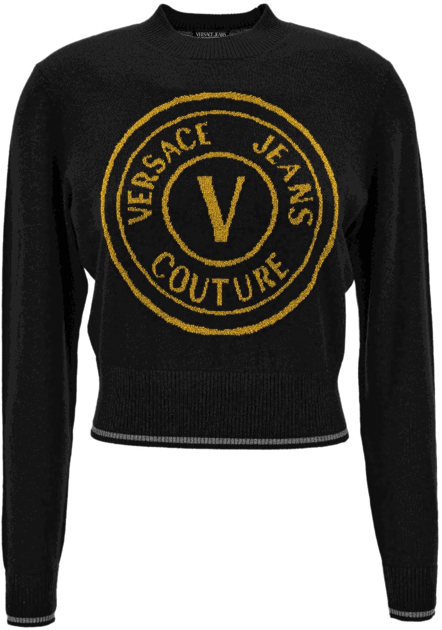 Versace Jeans Couture Sweater Zwart