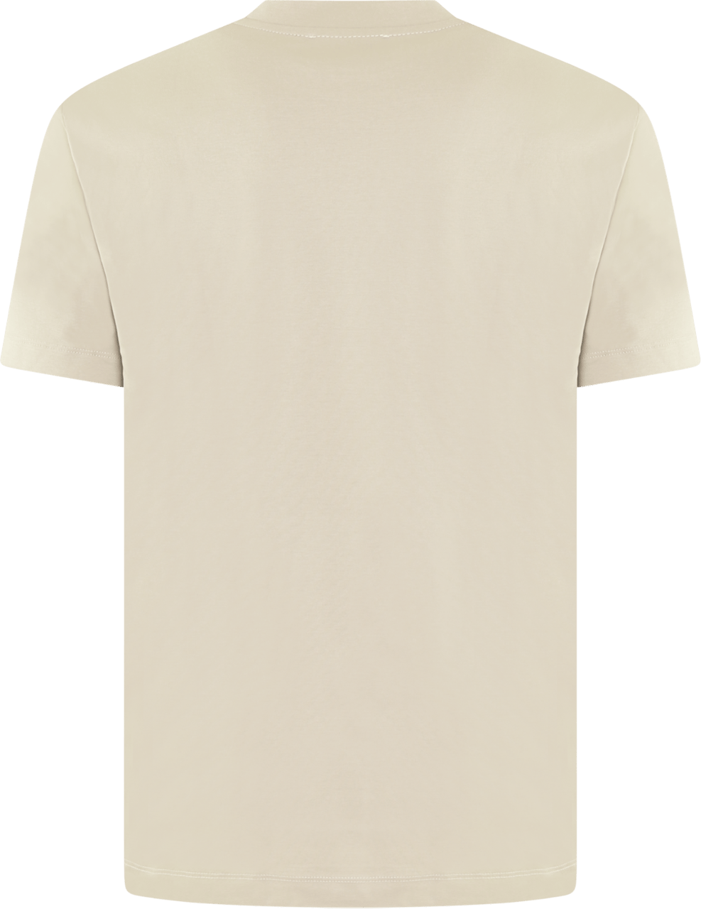 Valenza Heren Interlock Supima T-Shirt Beige Beige