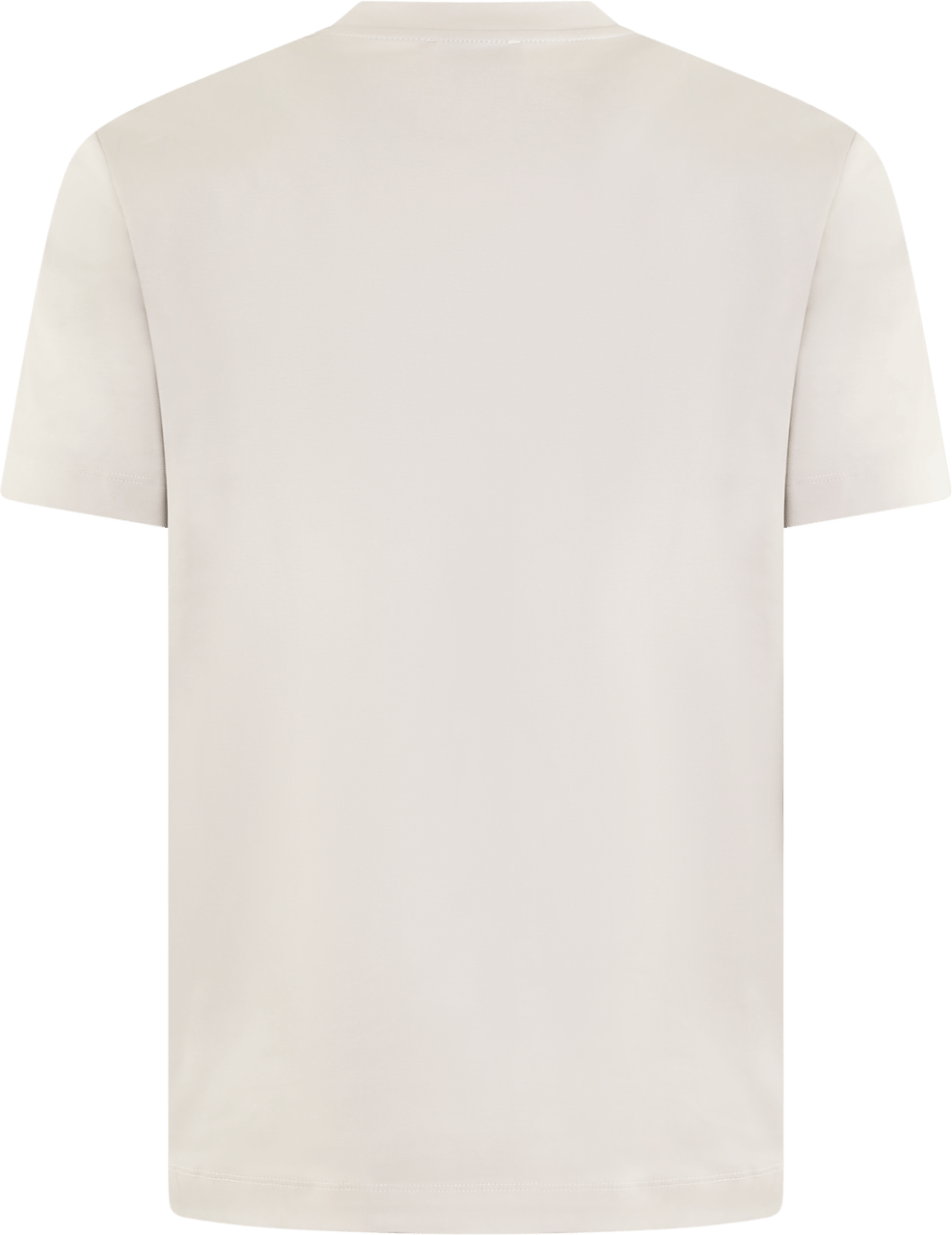 Valenza Heren Interlock Supima T-Shirt Grijs Grijs
