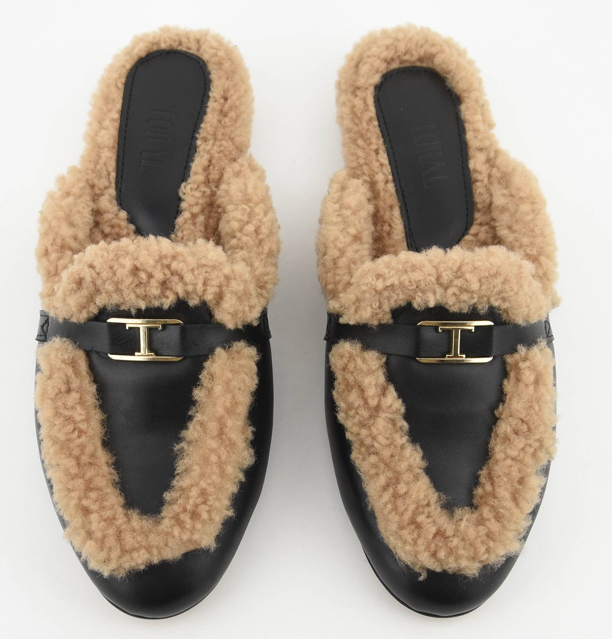 Toral Daphne Mules Black Zwart