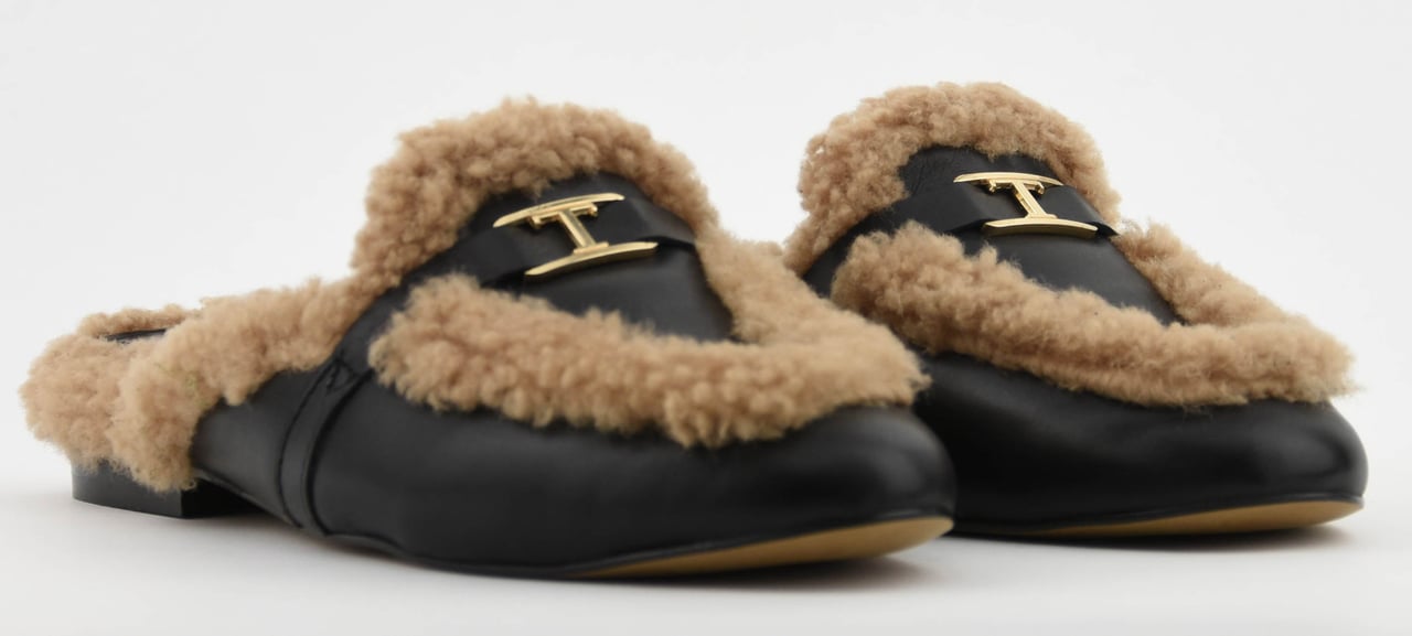Toral Daphne Mules Black Zwart