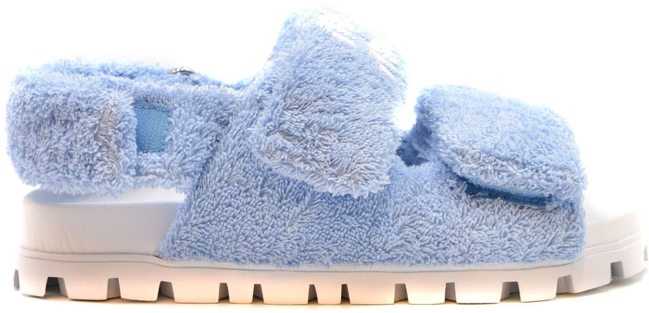 Miu Miu Sandal Cyan Cyaan