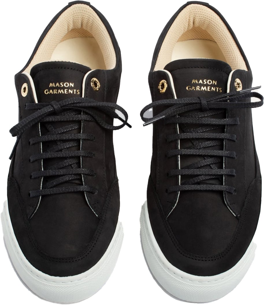 Mason Garments Tia Dress Nubuck Black Zwart