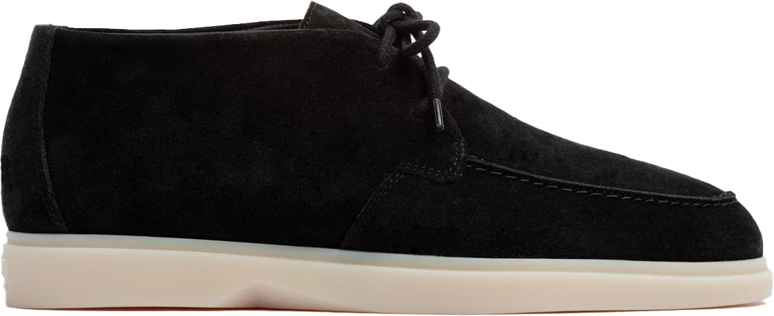 Mason Garments Amalfi Chukka Black Zwart