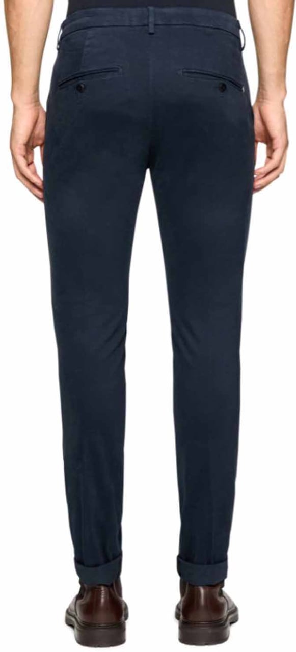 Dondup Slim fit pants 'Gaubert' Blauw