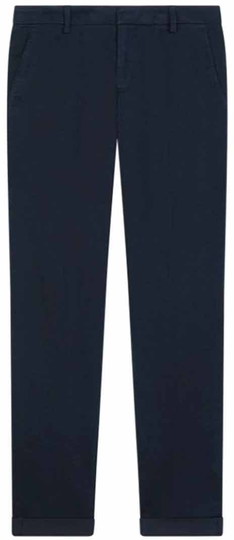Dondup Slim fit pants 'Gaubert' Blauw