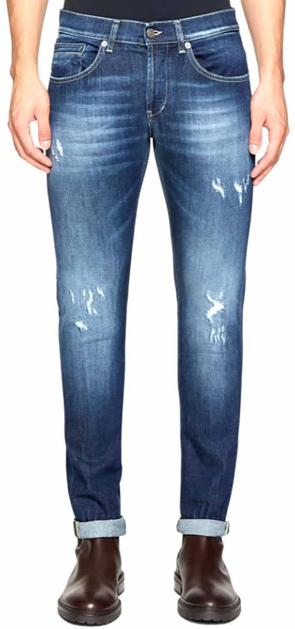 Dondup Jeans Blue Blauw
