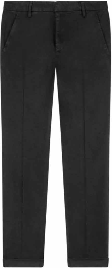 Dondup Dondup Pantaloni Nero Zwart