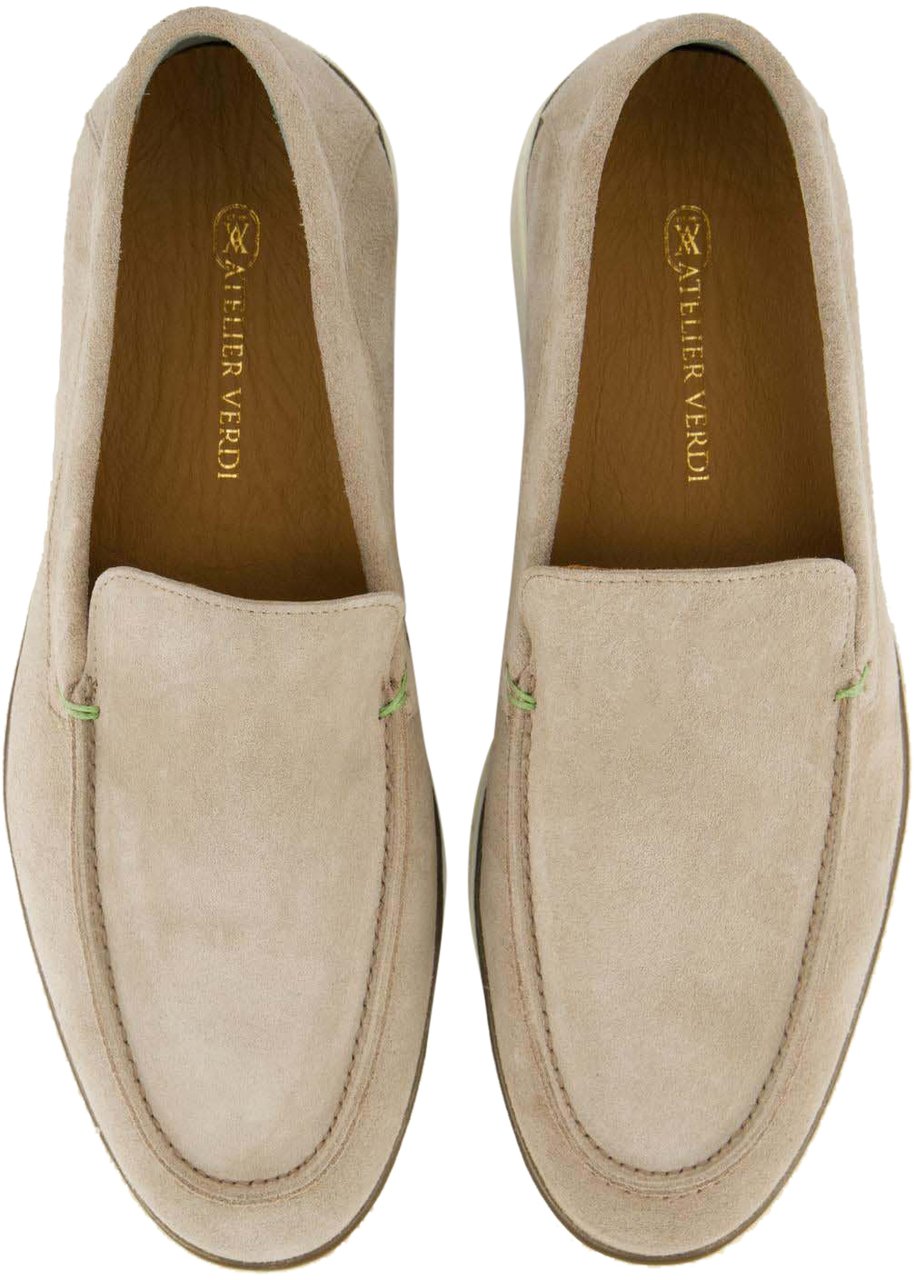 Atelier Verdi Heren Nino Loafer Beige Beige
