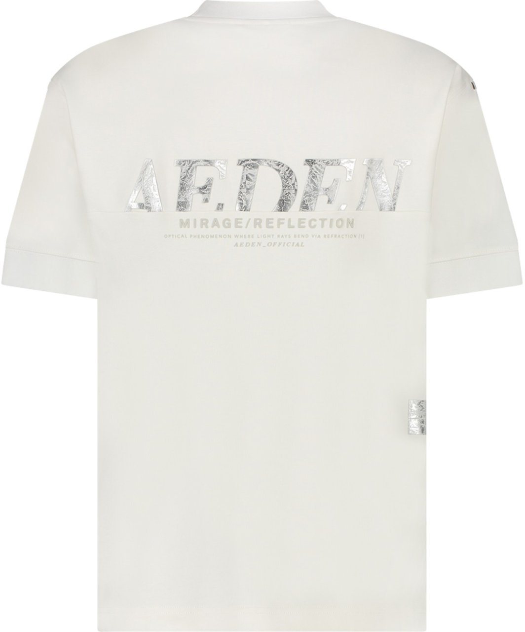 Aeden Heren T-shirt Wit Wit