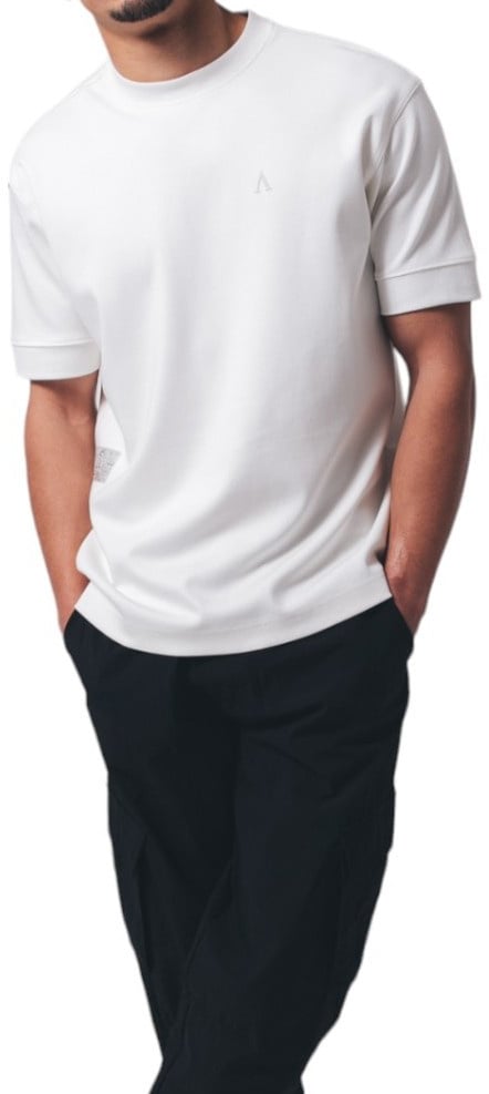 Aeden Heren T-shirt Wit Wit
