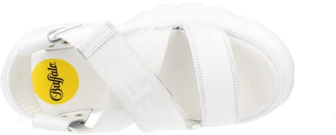Buffalo London Classic Chunky Sole Sandals Wit