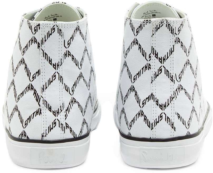 Paul Smith Carver Logo Hi-top Sneakers Wit