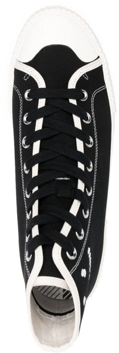 Paul Smith Kibby Logo High-top Sneakers Zwart