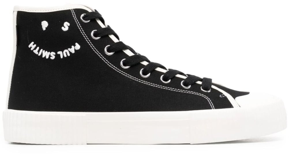 Paul Smith Kibby Logo High-top Sneakers Zwart
