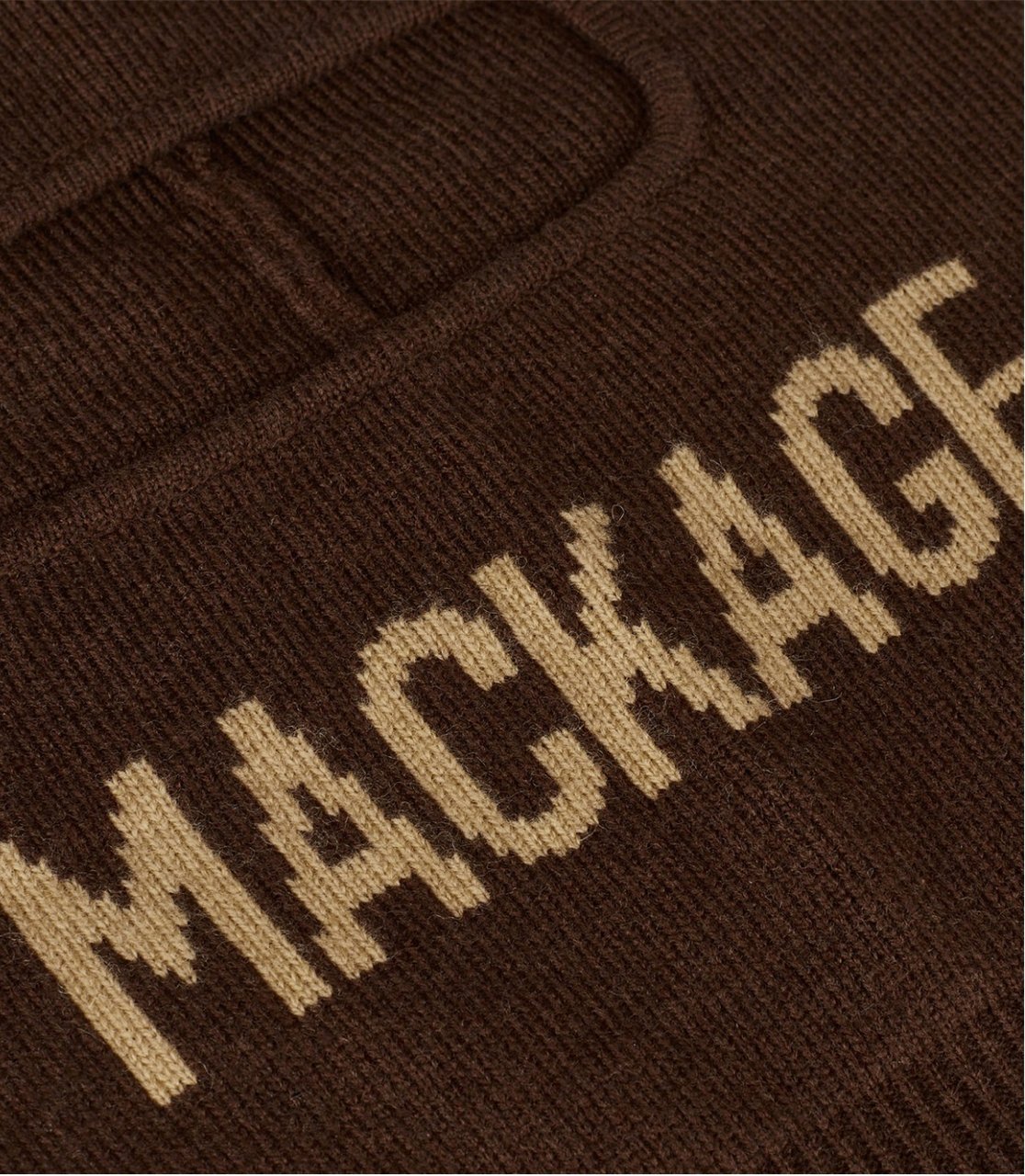 Mackage Ski Bala Logo Balaclava Bruin