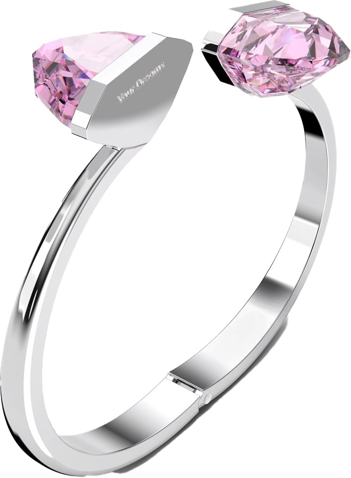 Swarovski Lucent Bangle Bracelet Zilver