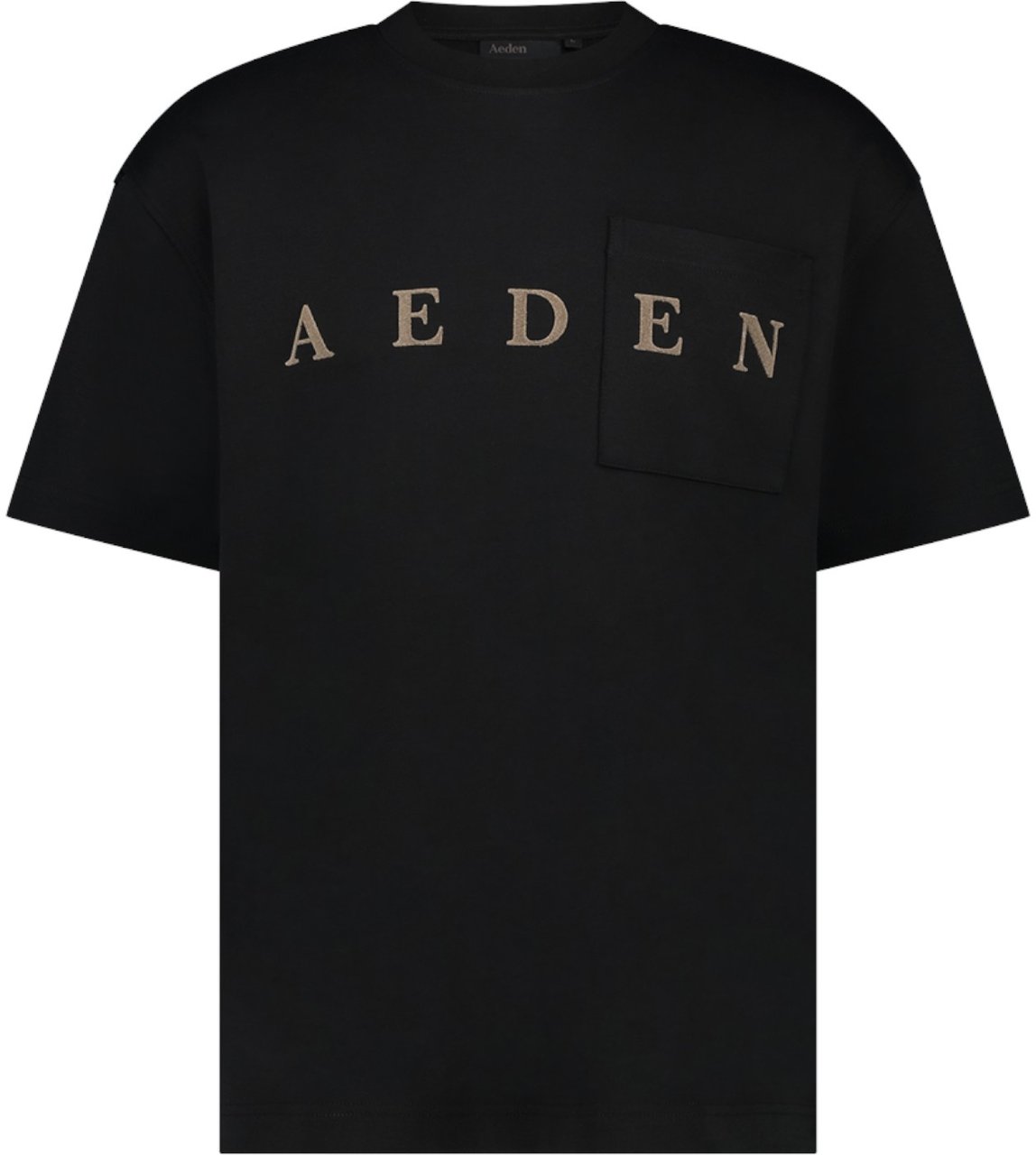 Aeden Heren T-Shirt Godan Zwart Zwart