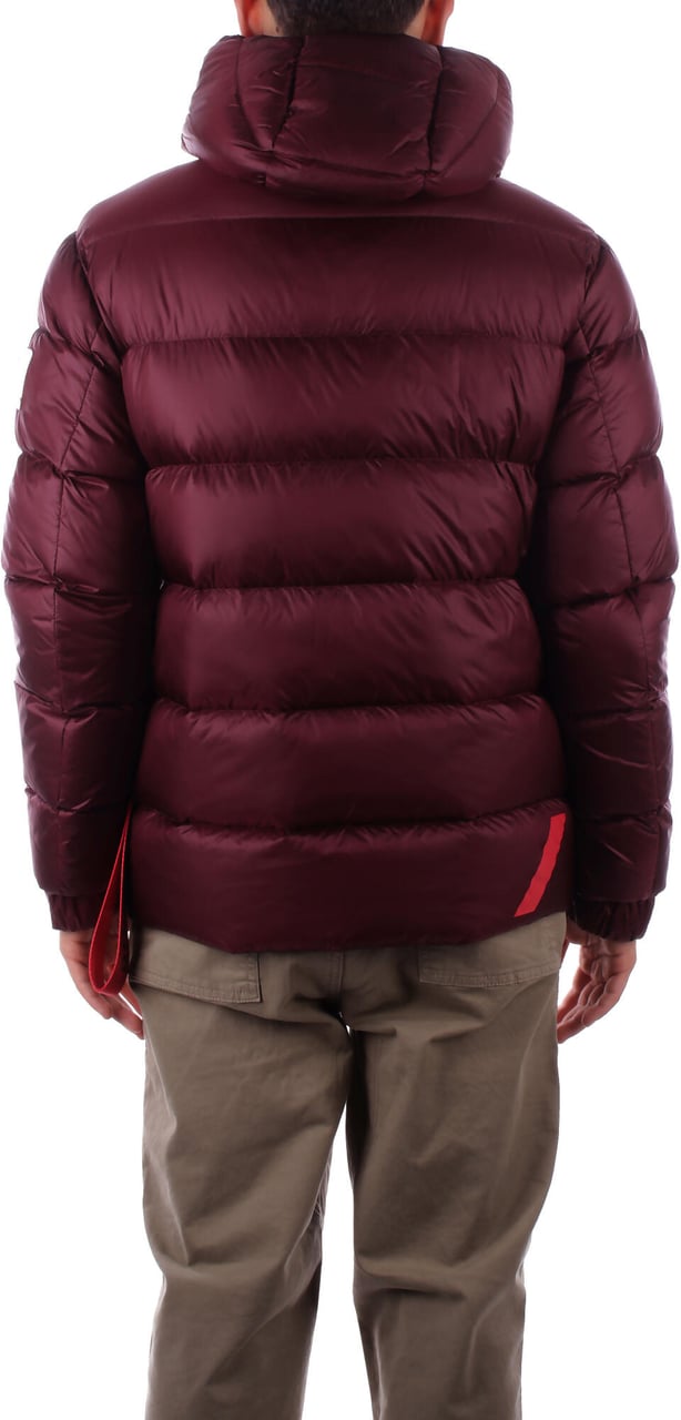 After Label Coats Bordeaux Rood