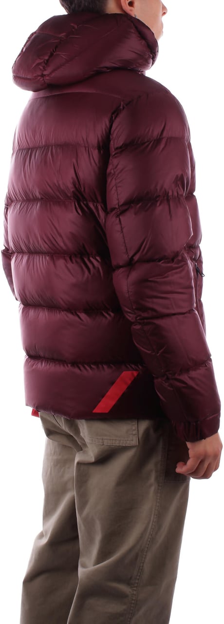After Label Coats Bordeaux Rood
