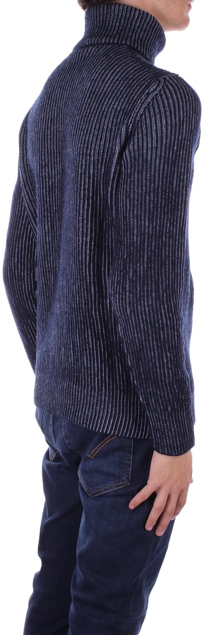 Tagliatore Sweaters Blue Blauw