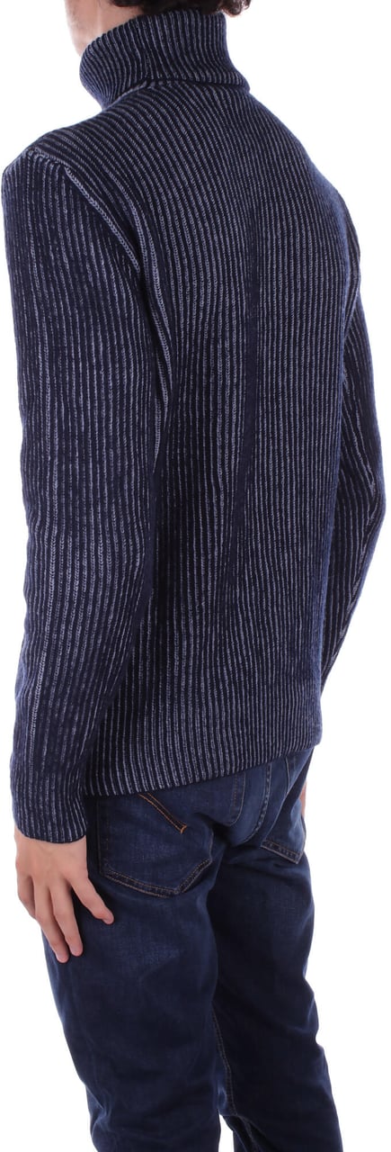 Tagliatore Sweaters Blue Blauw