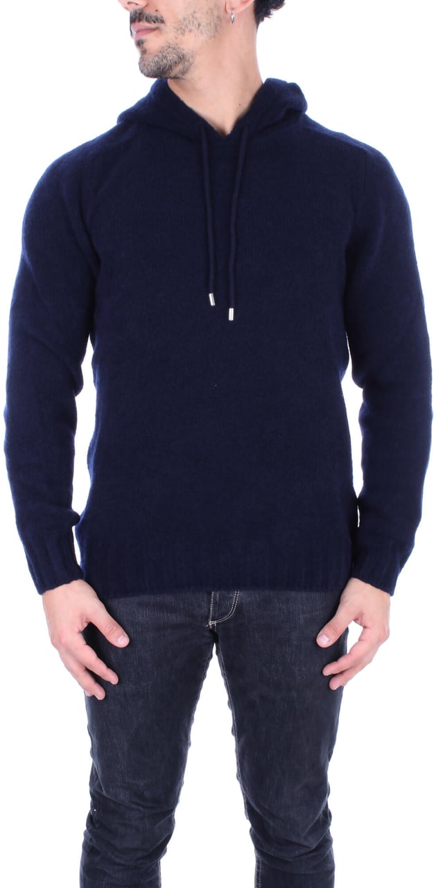 Tagliatore Sweaters Blue Blauw