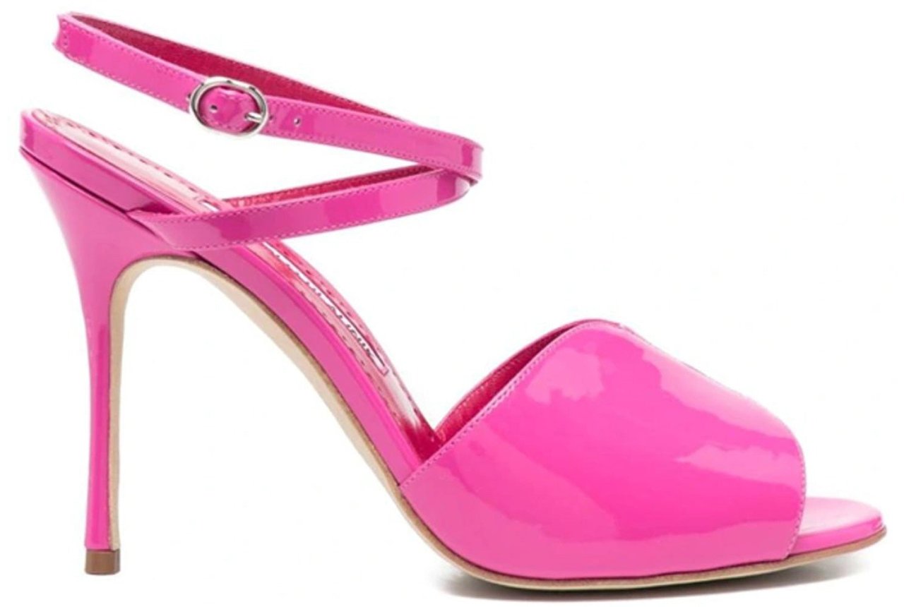 Manolo Blahnik Manolo Blahnik Hourani 105 Sandals Roze