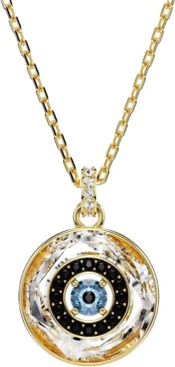 Swarovski Swarovski collier 5692169 Boze oog, S, Meerkleurig, Goudkleurige toplaag Divers