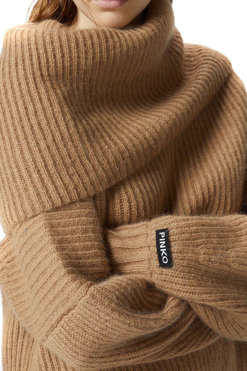 Pinko Sweaters Beige Beige