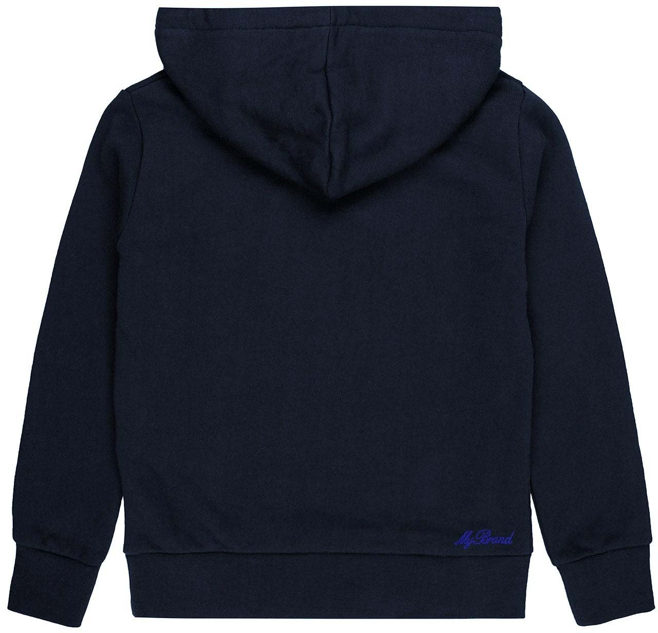 My Brand Double Lion Hoodie | NAVY Blauw