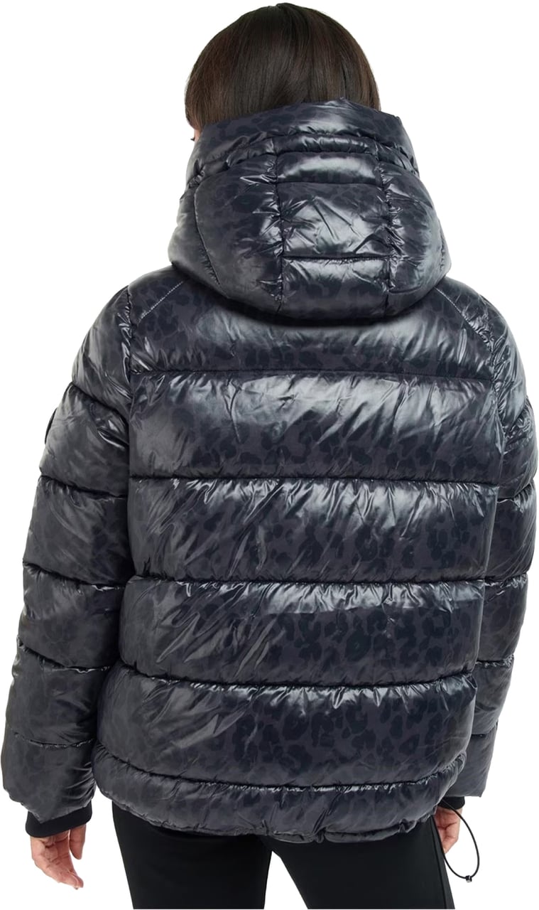 Barbour Printed Vienna Quilted Jacket Blauw