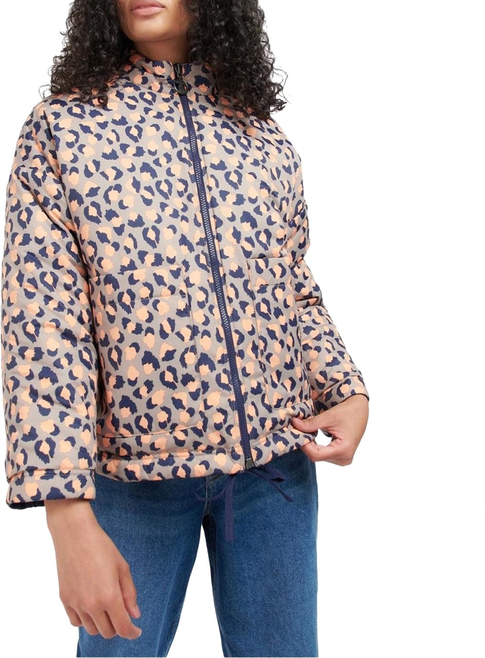 Barbour Reversible Apia Quilted Jacket Blauw