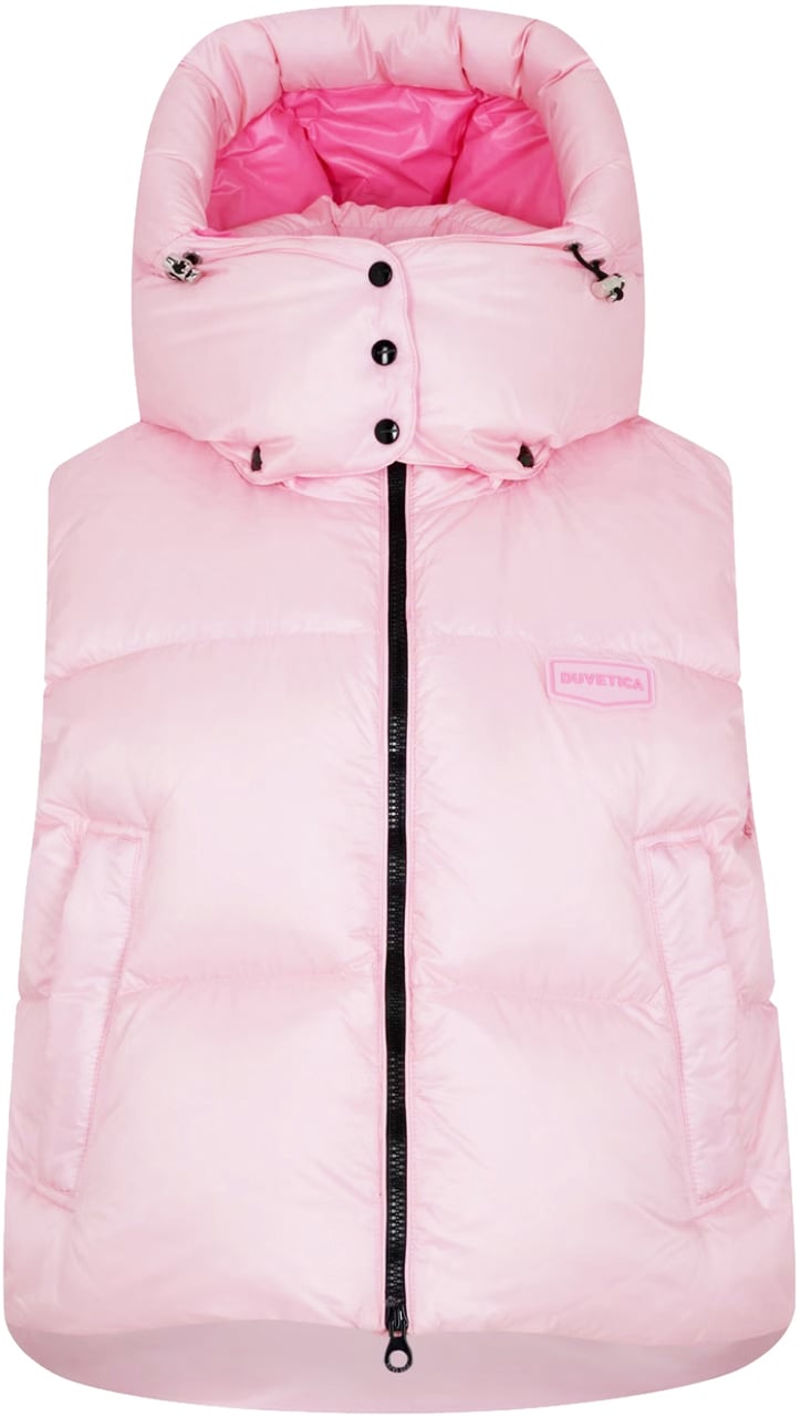 Duvetica Vindemiatrix Puffer Down Vest Jacket Roze