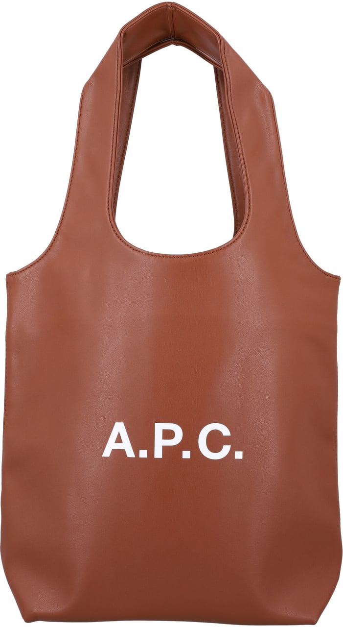 A.P.C. Tote Ninon Small Hazelnut Bruin