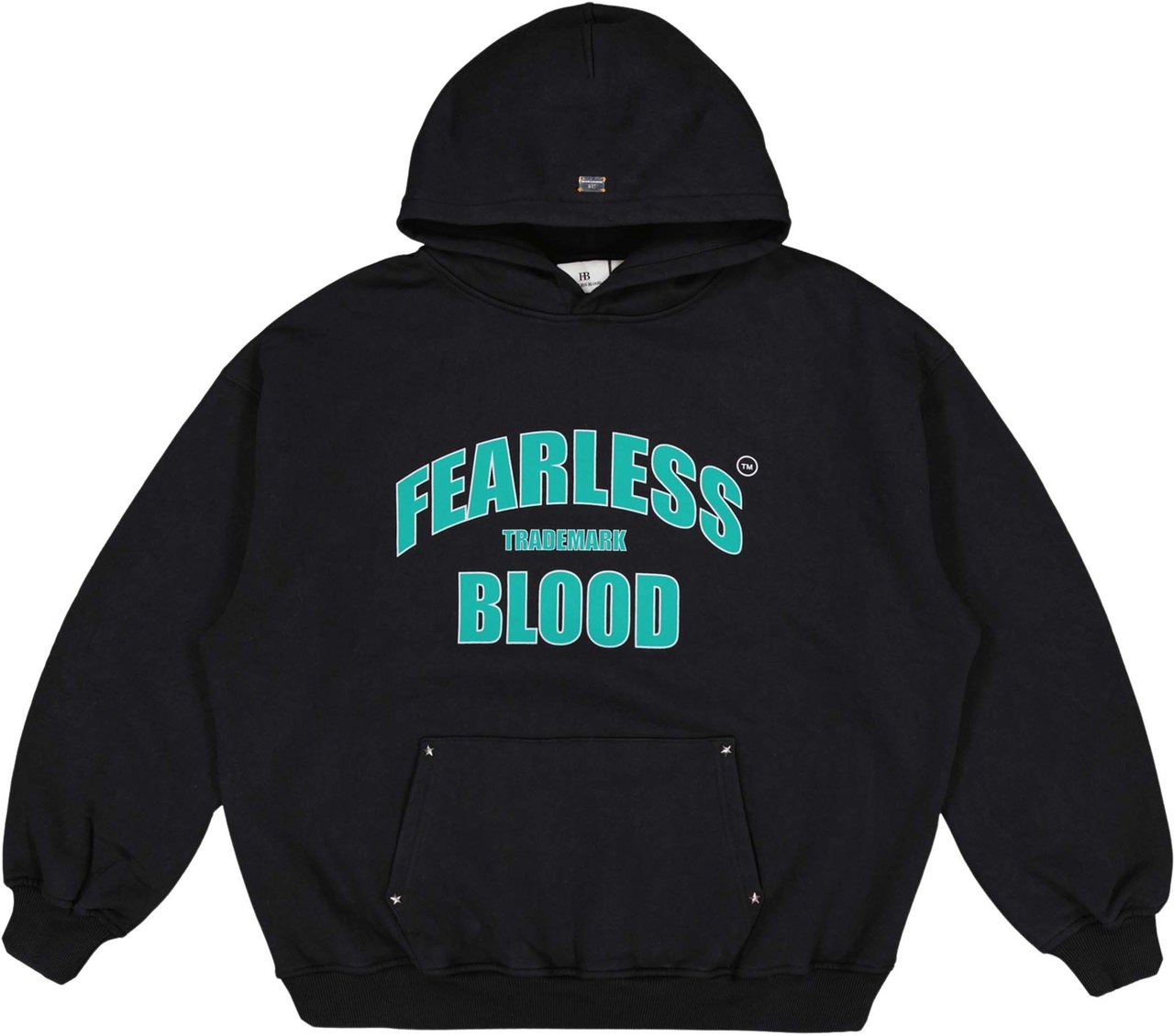 Fearless Blood Fb Hoodie Zwart
