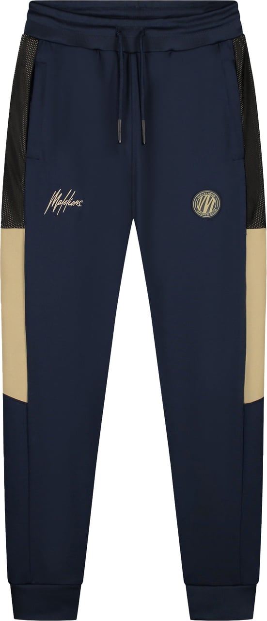 Malelions Malelions Sport Transfer Quarter Zip Tracksuit Blauw