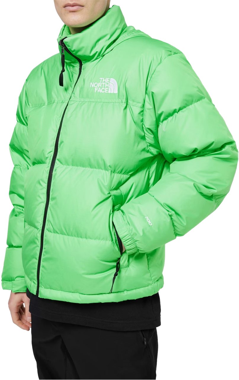 The North Face 1996 Retro Nuptse Chlorophyll Green Down Jacket Groen