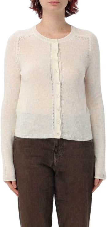 Pinko Sweaters Bianco Purezza Wit