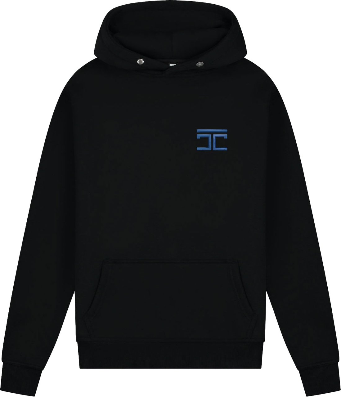 JORCUSTOM Atlas Slim Fit Hoodie Black Zwart