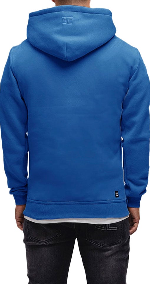 JORCUSTOM ThinLine Slim Fit Hoodie Cobalt Blauw