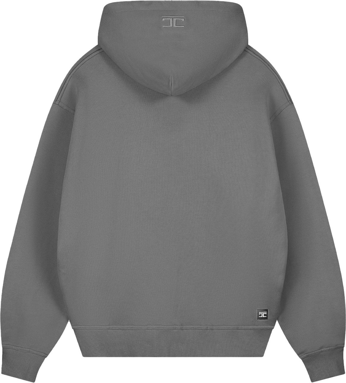 JORCUSTOM Thinline Oversized Hoodie AnthGrey Grijs